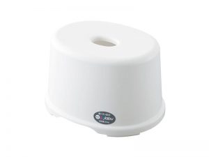 Ghế nhựa phòng tắm Sanada Trắng B772W